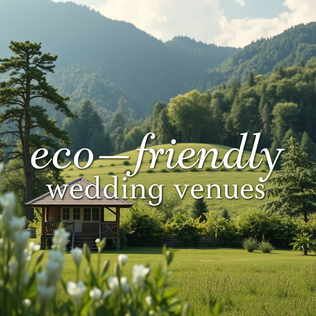 5 สถานที่แต่งงานเชิงนิเวศที่ควรเลือก